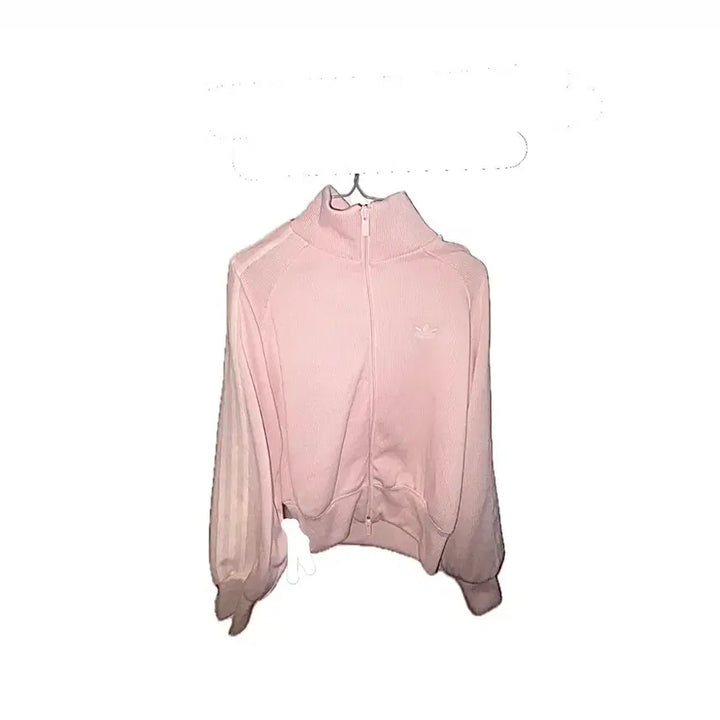 [BUNJANG] Adidas Baby Pink Three-Stripes Track Jacket / 딸기우유!) 아디다스 베이비핑크 삼선져지