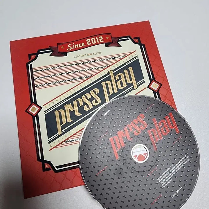 [BUNJANG] BTOB Press Play Album / 비투비 BTOB Press Play 앨범