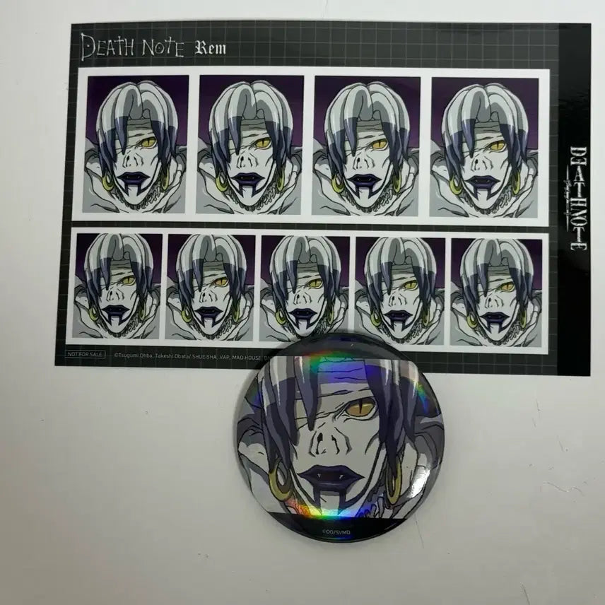 [BUNJANG] Death Note Rem Toonique Collaboration Merchandise Bundle Set / 데스노트 렘 투니크 콜라보 카페 MD 굿즈 양도