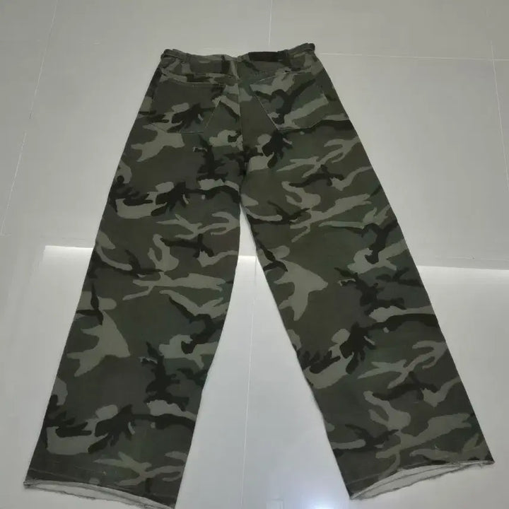 [BUNJANG] Emonsstance Club Woodland Camo Pants Size 1 / [1] 에모스탠스클럽 우드랜드 카모팬츠