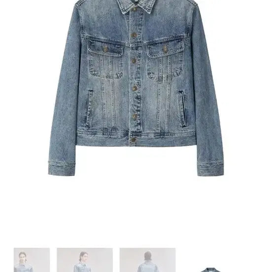 [BUNJANG] Artifcts Denim Trucker Jacket / 아트이프액츠 Denim Trucker_Used Light Blue