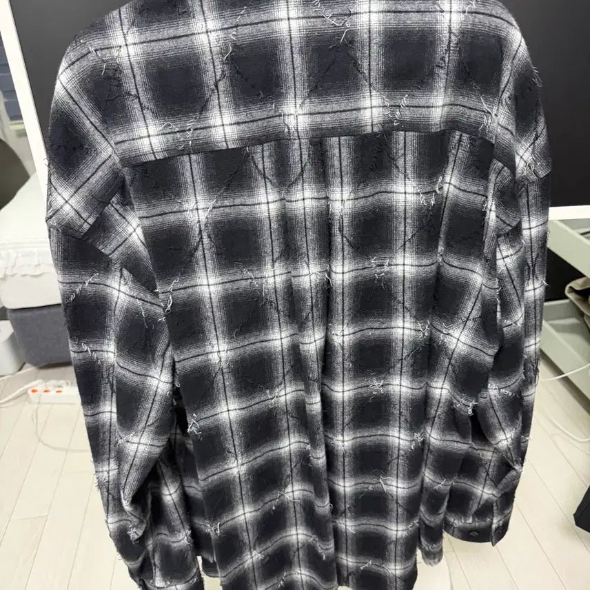 [SOLD OUT] 준지 아가일 셔츠 블랙 46