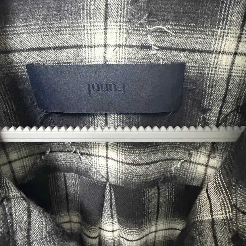 [SOLD OUT] 준지 아가일 셔츠 블랙 46