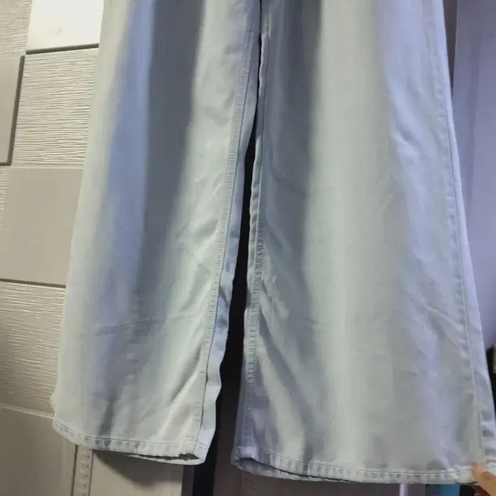 [BUNJANG] Light Wash Wide Leg Denim Pants (New) / 연청 와이드 데님 팬츠 새상품