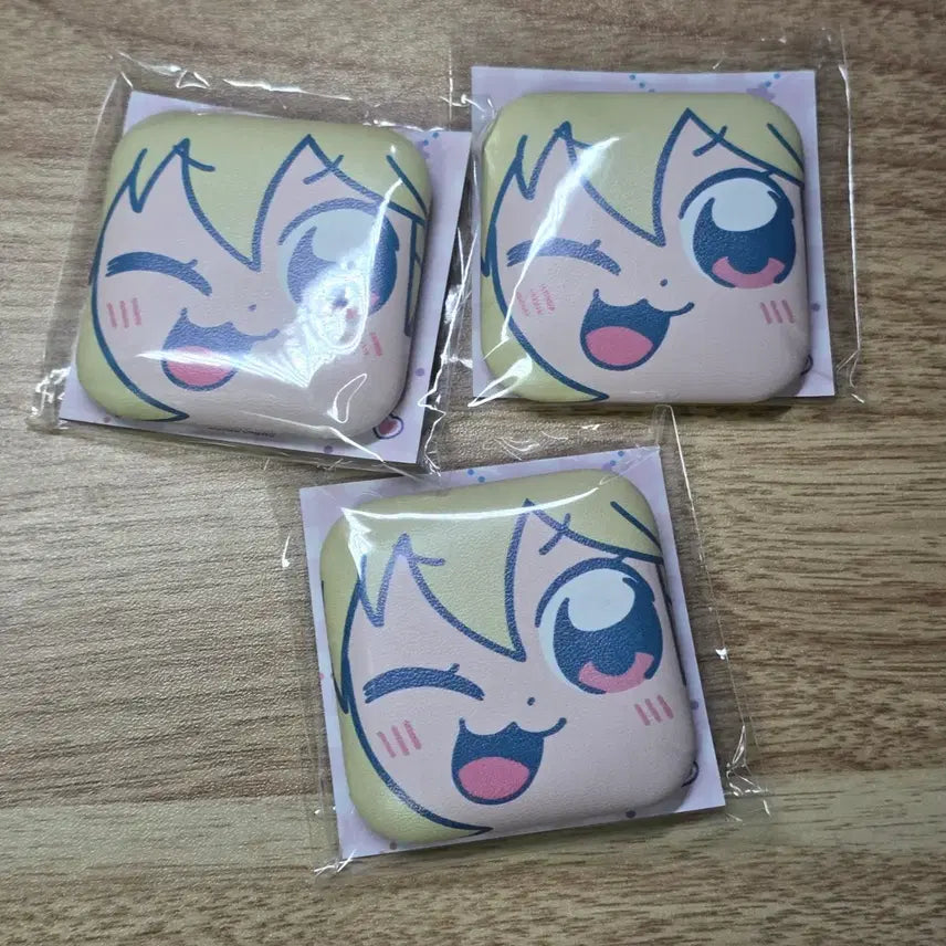 [SOLD OUT] 앙스타 중스타 부쿠부 뱃지 니토 나즈나 3개 일괄