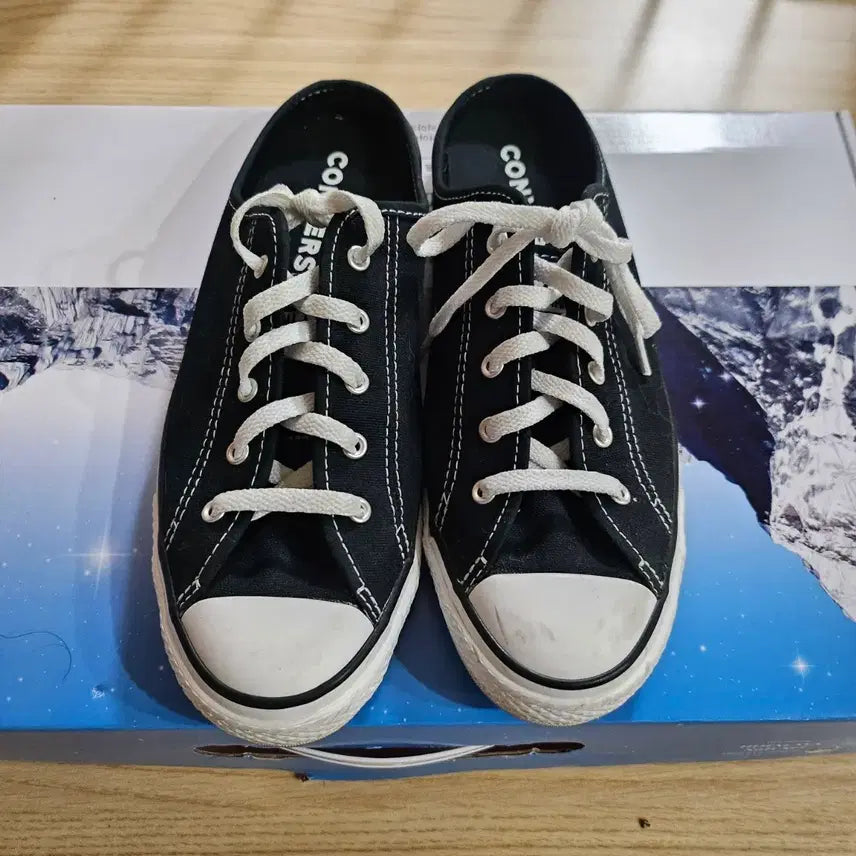 [BUNJANG] Converse Mule Black Sneakers / 컨버스 뮬 블랙 스니커즈