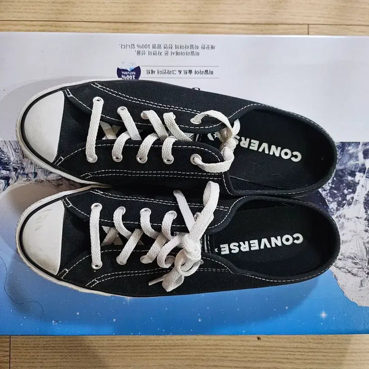 [BUNJANG] Converse Mule Black Sneakers / 컨버스 뮬 블랙 스니커즈