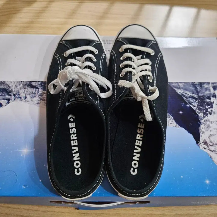 [BUNJANG] Converse Mule Black Sneakers / 컨버스 뮬 블랙 스니커즈