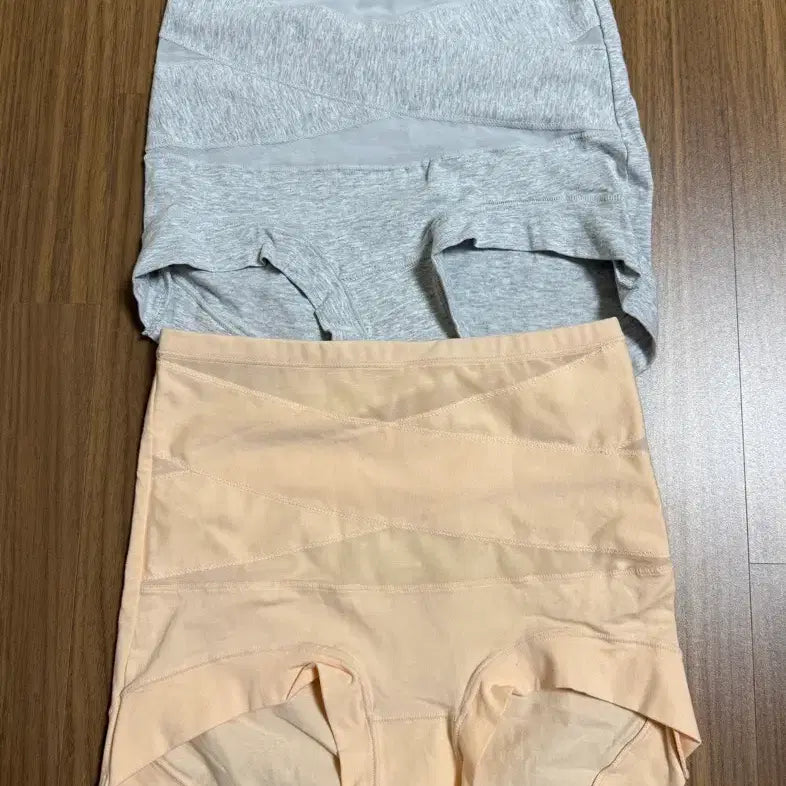 [BUNJANG] Shapewear Panties Bundle Set (XS/S) / 보정 속옷 팬티 회색/살구색 일괼(사이즈 xs/s)