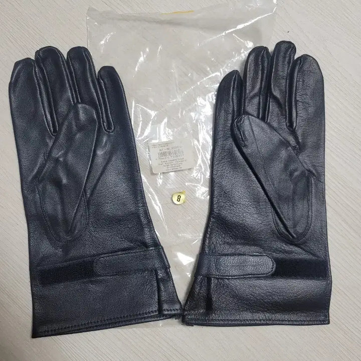 [BUNJANG] Black Leather Gloves Size 8 / 블랙 가죽 장갑 8 사이즈