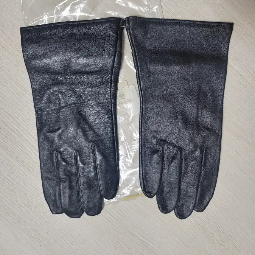 [BUNJANG] Black Leather Gloves Size 8 / 블랙 가죽 장갑 8 사이즈