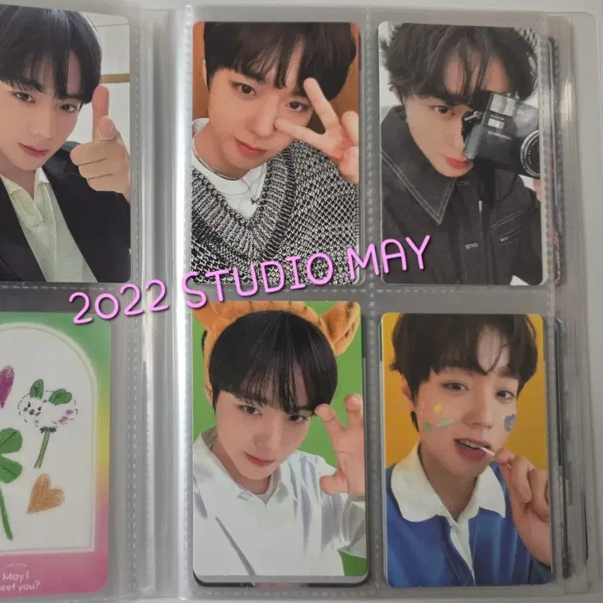 [BUNJANG] Studio Mei Park Jihoon Photocard / 스튜디오메이 박지훈 메이 3기 풀박