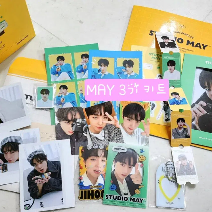 [BUNJANG] Studio Mei Park Jihoon Photocard / 스튜디오메이 박지훈 메이 3기 풀박
