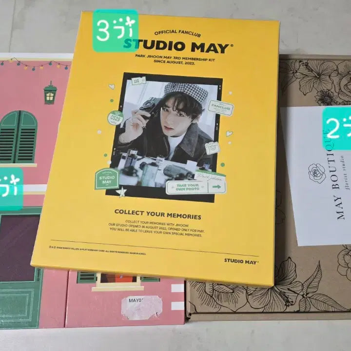 [BUNJANG] Studio Mei Park Jihoon Photocard / 스튜디오메이 박지훈 메이 3기 풀박