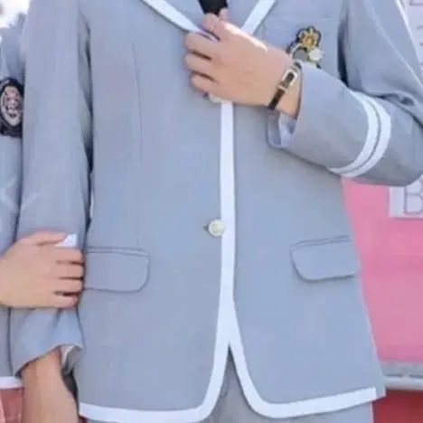 [BUNJANG] Male Idol Style School Uniform Set / 남자아이돌 스타일 놀이공원 교복컨셉사진 자켓 바지 판매합니다