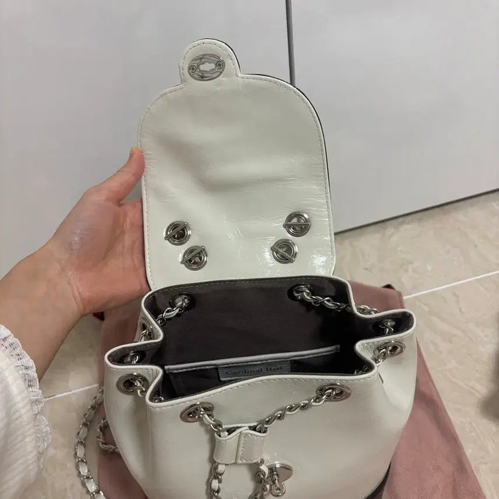 [SOLD OUT] 카디널레드 하우아백 믹스 가방