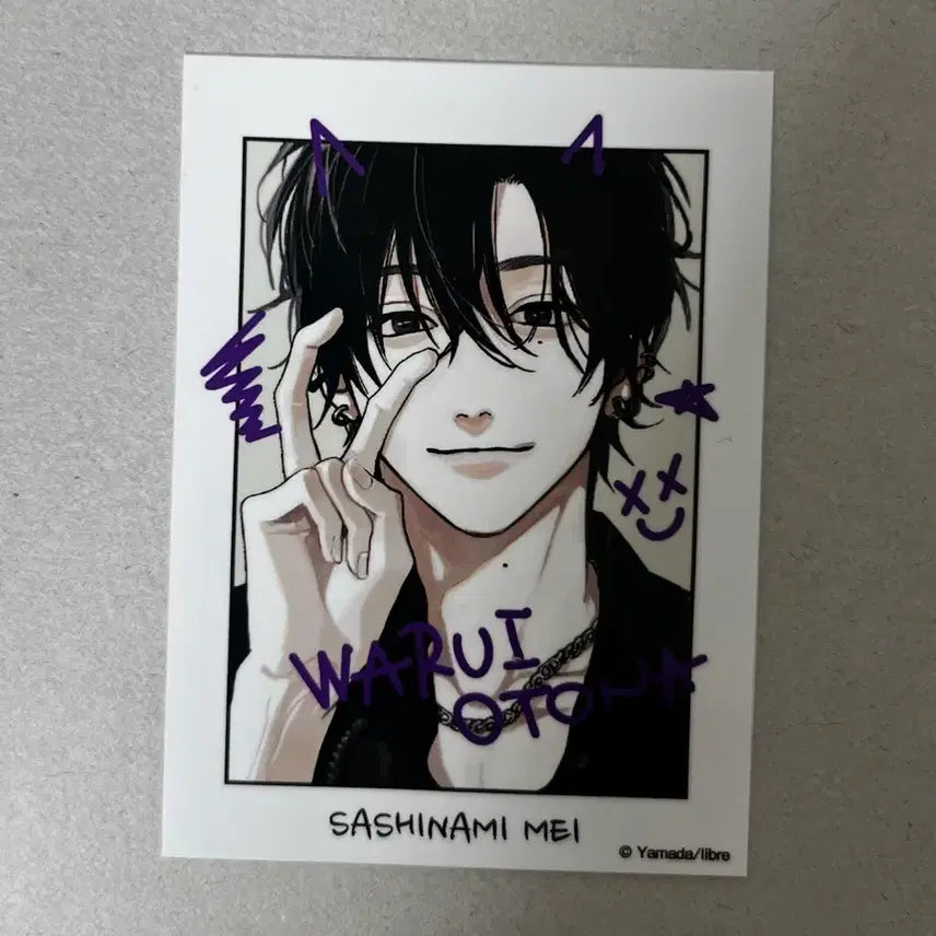 [BUNJANG] Tashiro Sticker / 타시로 너란 녀석은 메이 체키풍 스티커