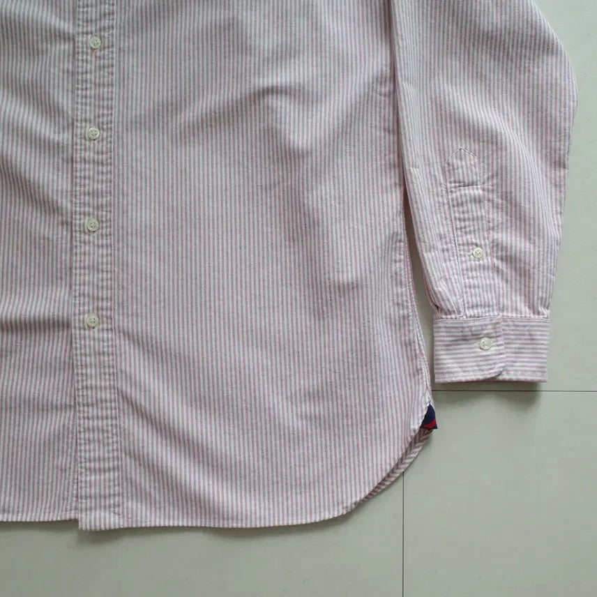 [SOLD OUT] 90s 폴로 랄프로렌 캔디드 스트라이프 버튼다운 옥스포드 셔츠 L