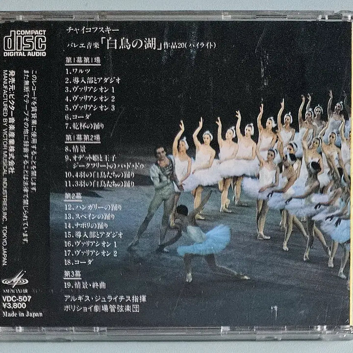 [BUNJANG] Algis Žiūraitis Swan Lake CD / CD 주라이티스 - 백조의 호수 (수입)