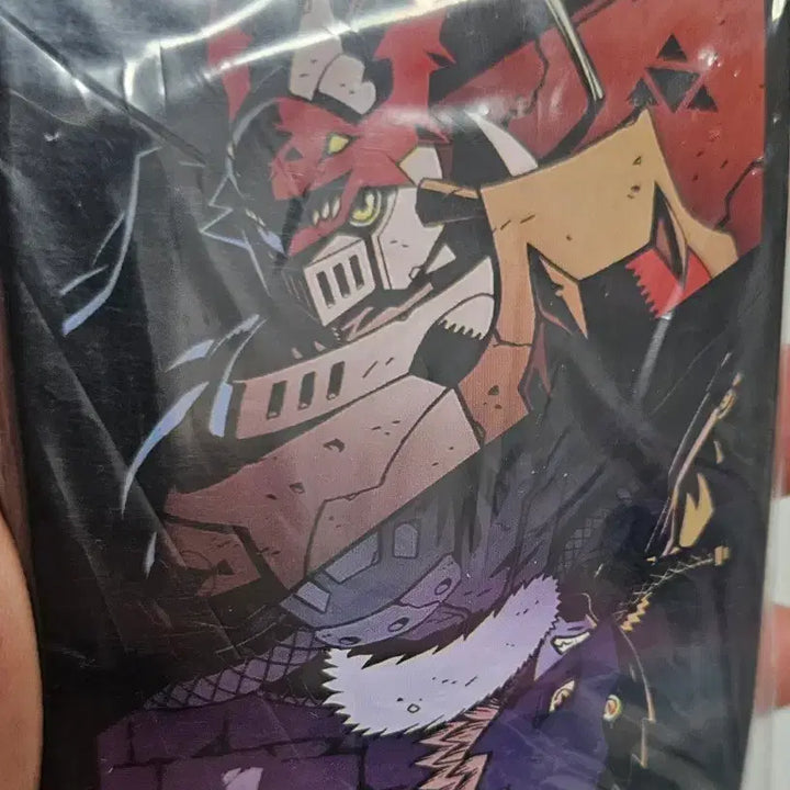 [BUNJANG] Digimon Dukemon &amp; Beelzebumon Sleeve / 디지몬 듀크몬 베르제브몬 슬리브 개봉품 미사용