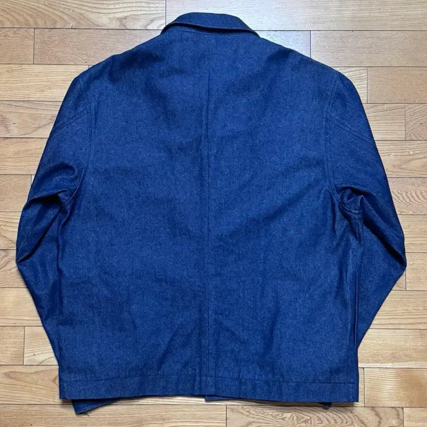 [SOLD OUT] [새상품] 밈더워드로브 엘로이 포켓 데님 트러커 3 인디고 청 자켓 재킷