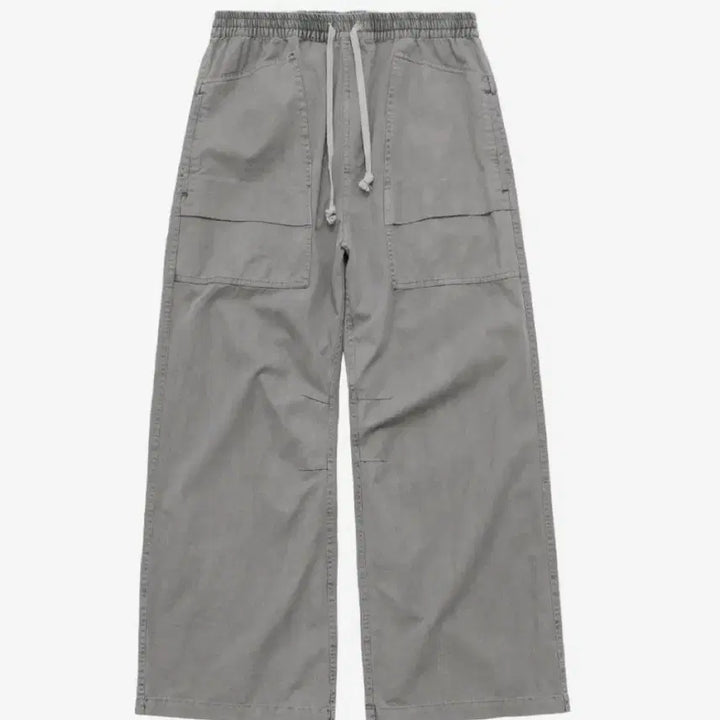 [BUNJANG] Politeru Human Index Cargo Pajama Pants Light Gray / [풀구성] 폴리테루 휴먼인덱스 헌터 카고 파자마 라이트 그레이