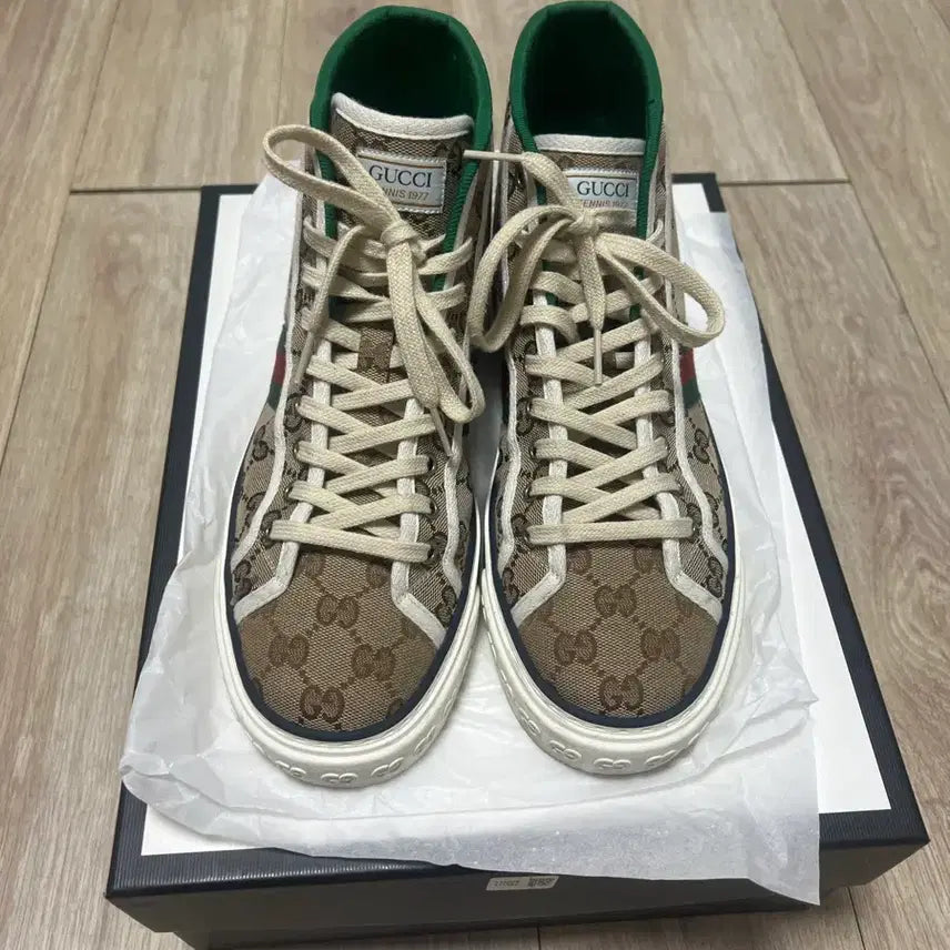 [SOLD OUT] 구찌 테니스 1977 GG 스니커즈