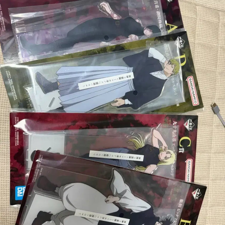 [SOLD OUT] 주술회전 제일복권 a상 d상 c상 e상아크릴 스탠드 일괄