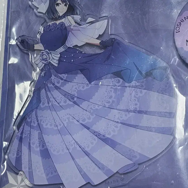 [BUNJANG] Oshi no Ko Akane Kurokawa Acrylic Stand &amp; Badge Set / 최애의 아이 쿠로카와 아카네 아크릴스탠드+캔뱃지