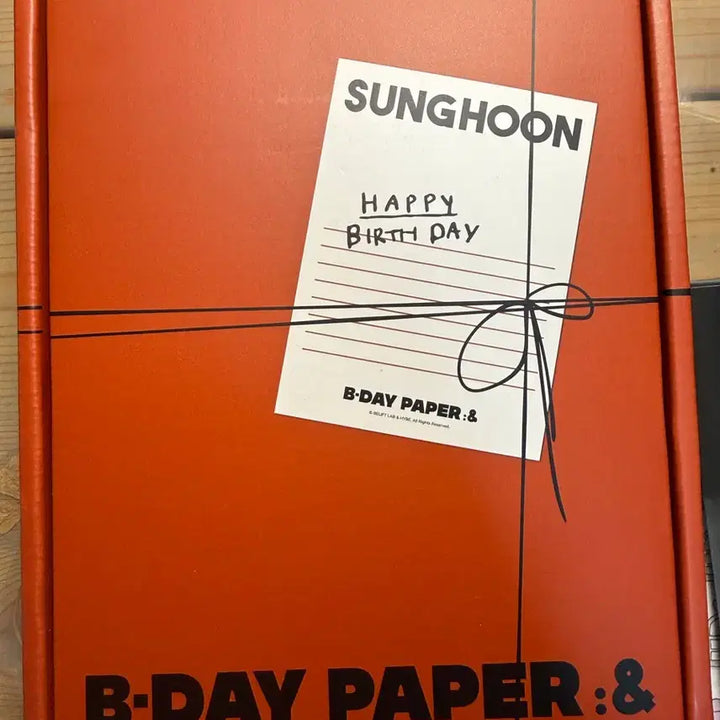 [BUNJANG] ENHYPEN Sunghoon Birthday Goods / 엔하이픈 성훈 B-day 생일 굿즈