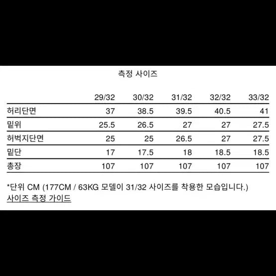 [SOLD OUT] 선플라워 스트레이트핏 29/32