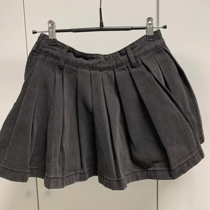 [BUNJANG] Black Denim Skirt Pants / 치마바지