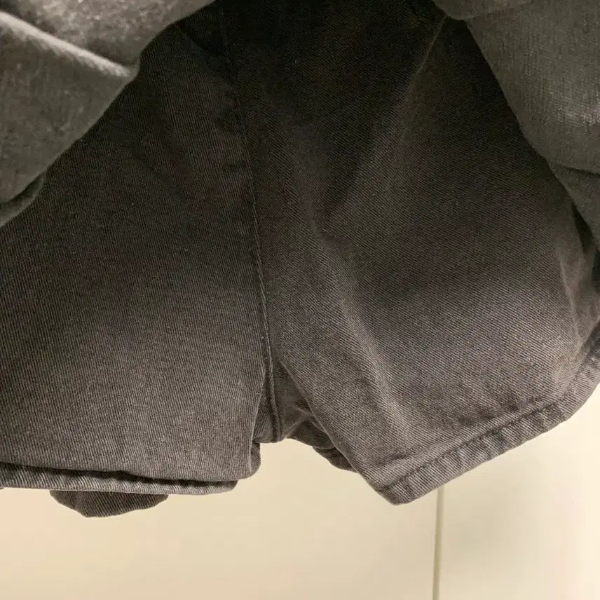 [BUNJANG] Black Denim Skirt Pants / 치마바지