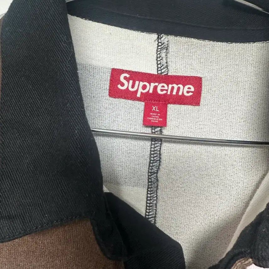 [BUNJANG] Supreme Rose Rugby Black XL / 슈프림 로즈 럭비 블랙 XL