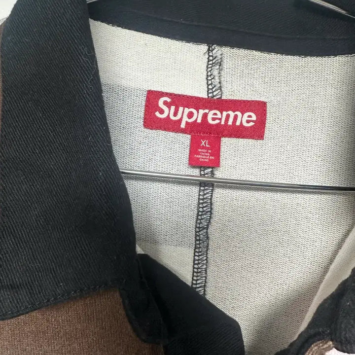[BUNJANG] Supreme Rose Rugby Black XL / 슈프림 로즈 럭비 블랙 XL