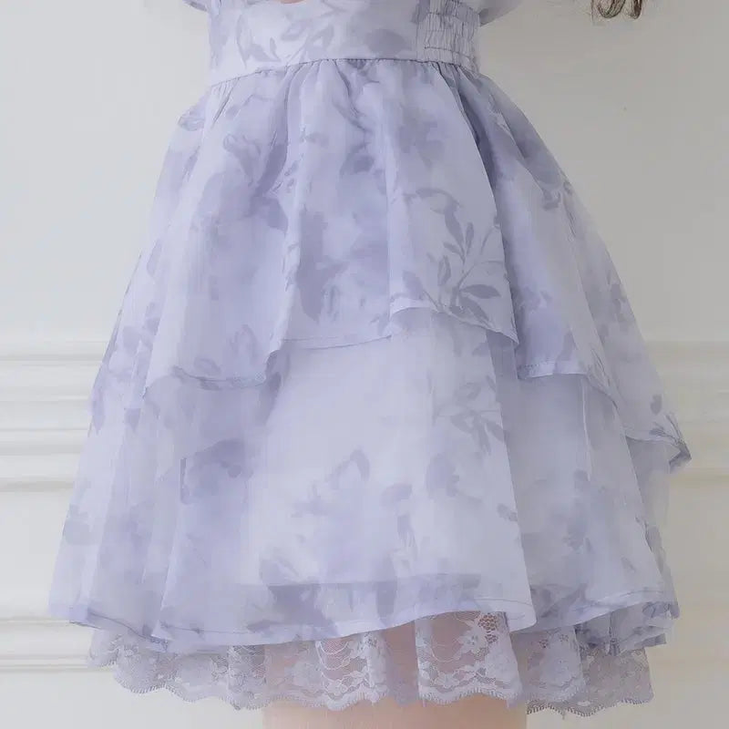 [BUNJANG] ROJITA Sheer Ruffle Skirt Pants / 로지타 ROJITA 시어 러플 스커트 팬츠