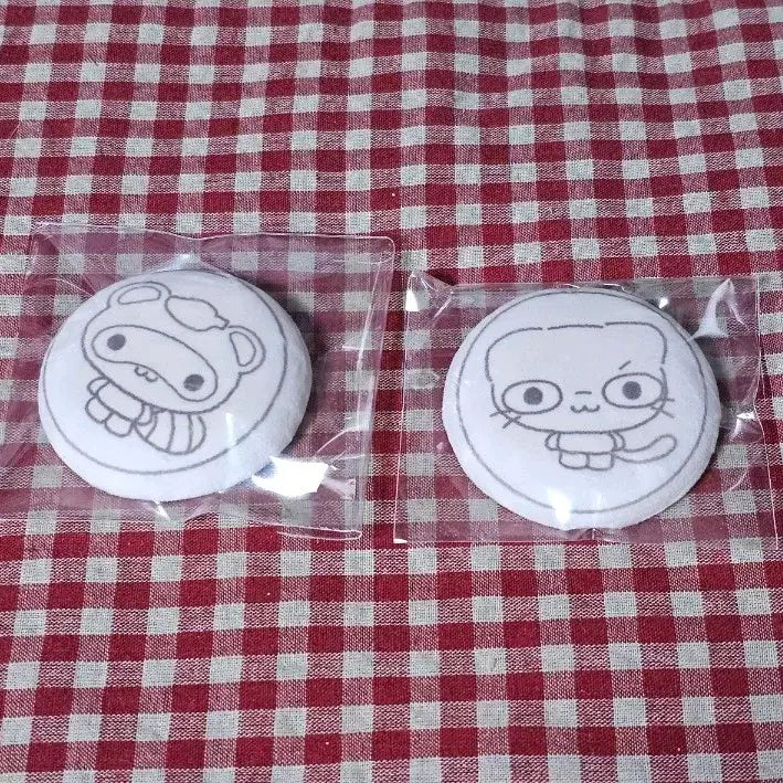[BUNJANG] Hinakuu Kunyangi Neokuri Soft Badge Bundle Set / 히나쿠우 쿠냥이 너쿠리 말랑뱃지 핀버튼 일괄판매