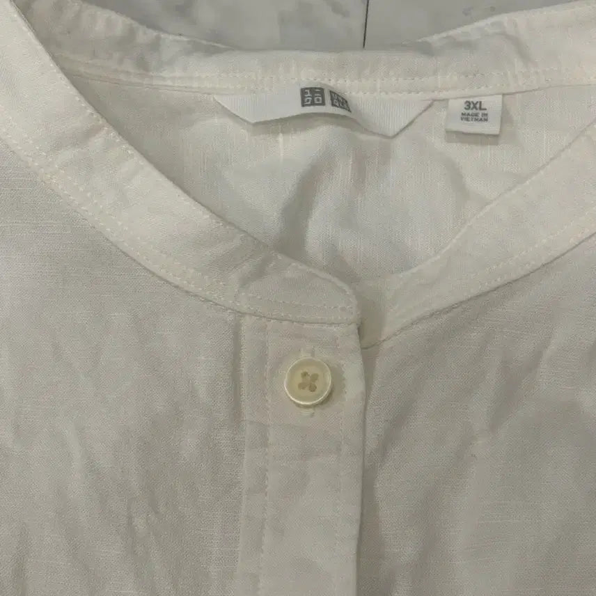 [BUNJANG] Uniqlo Linen Shirt XXL / uniqlo linen shirt xxl