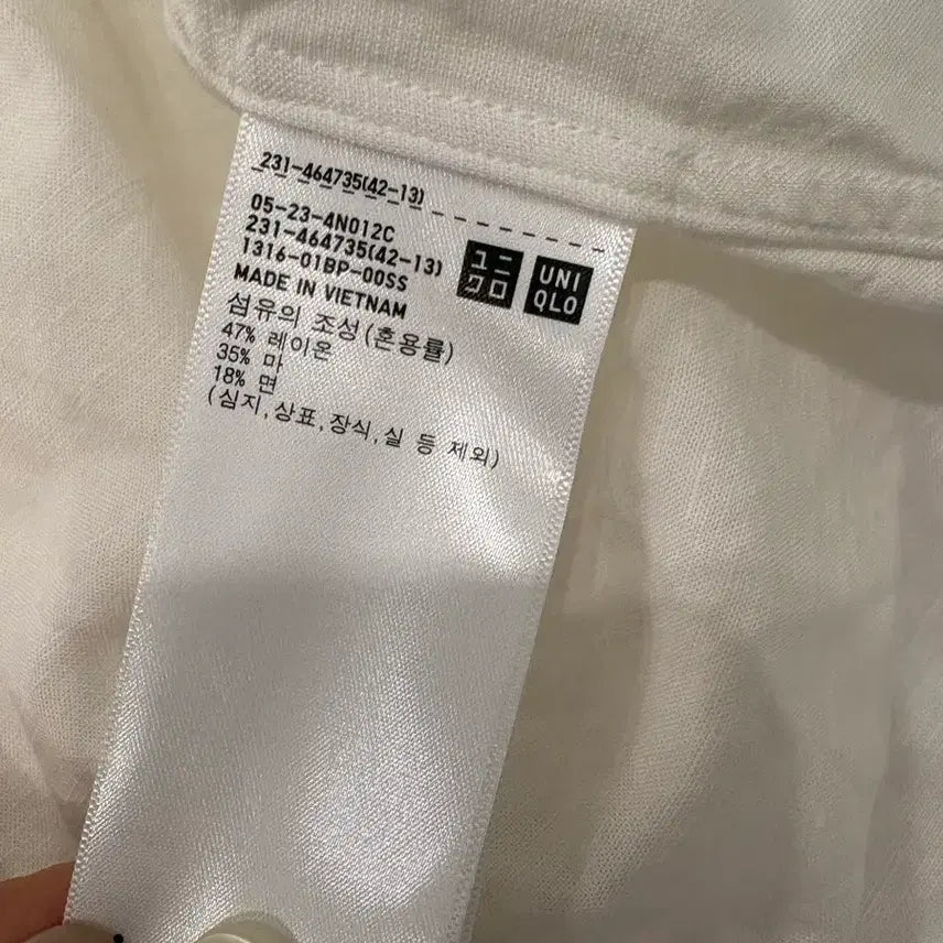 [BUNJANG] Uniqlo Linen Shirt XXL / uniqlo linen shirt xxl