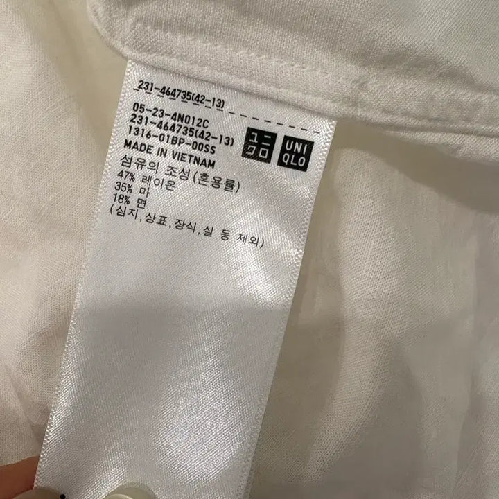 [BUNJANG] Uniqlo Linen Shirt XXL / uniqlo linen shirt xxl
