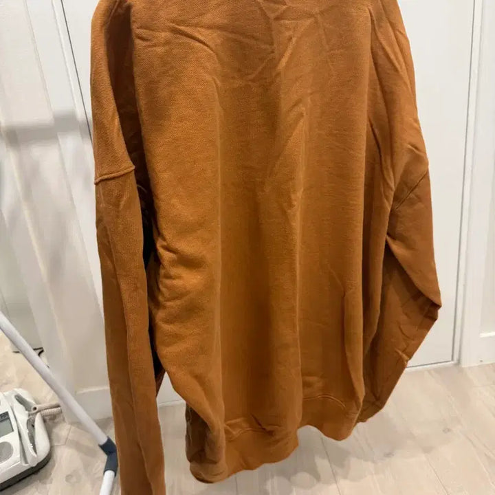 [BUNJANG] Auralee Super High Gauze Sweatshirt Light Brown / 오라리 슈퍼 하이 거즈 스웨트 P/O 라이트 브라운