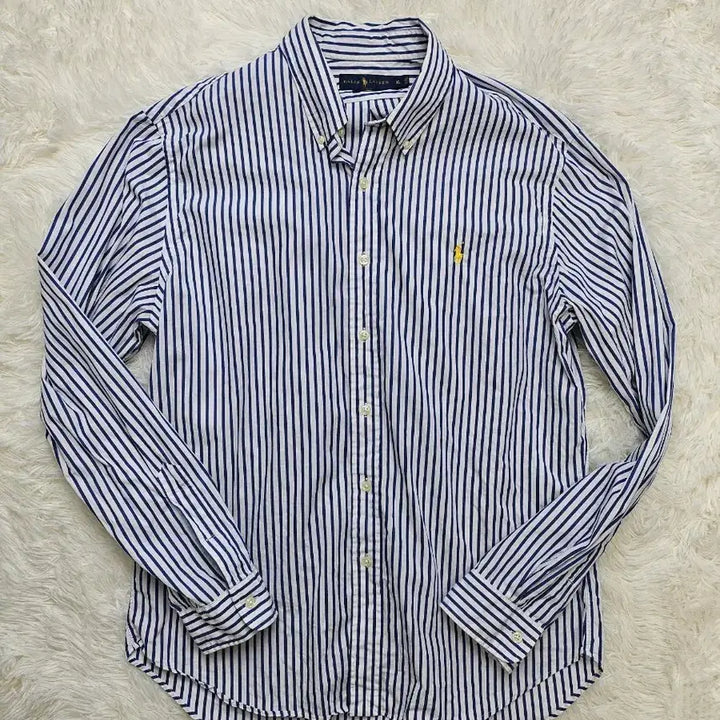 [BUNJANG] Polo Ralph Lauren Striped Slim Fit Shirt XL / 폴로 랄프로렌 스트라이프 슬림핏 셔츠 남방 XL