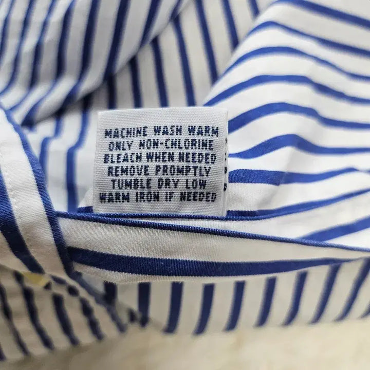 [BUNJANG] Polo Ralph Lauren Striped Slim Fit Shirt XL / 폴로 랄프로렌 스트라이프 슬림핏 셔츠 남방 XL
