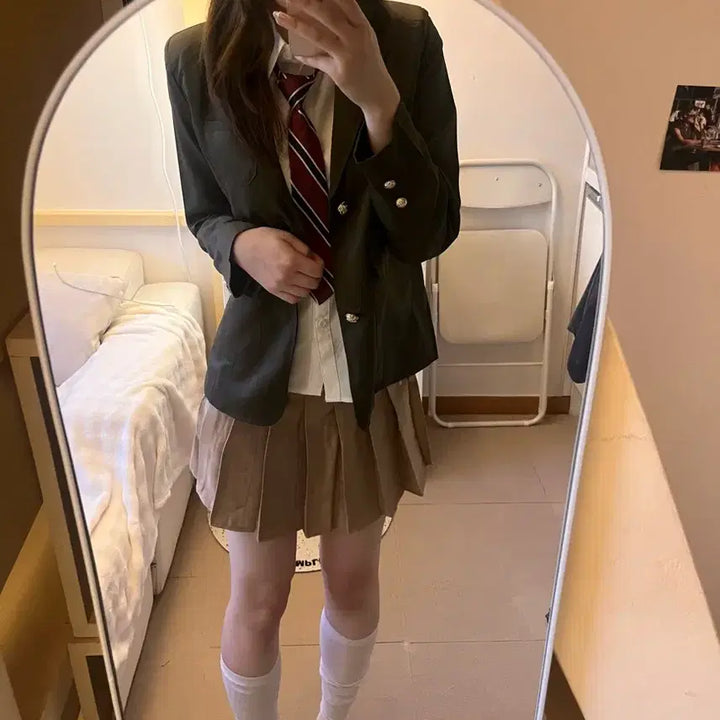 [BUNJANG] Japanese School Uniform Ditto Prep Outfit Rental / (보증금 x) 일본 교복 디토 프레피룩 졸업사진 의상 대여