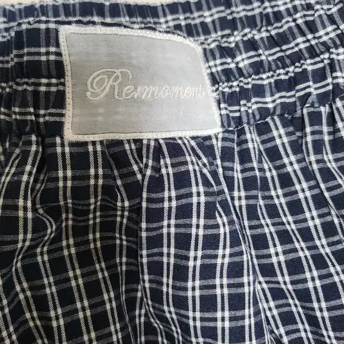 [BUNJANG] Ordinaryment Kie Check Long Skirt / 오디너리먼트 키에 체크 롱스커트