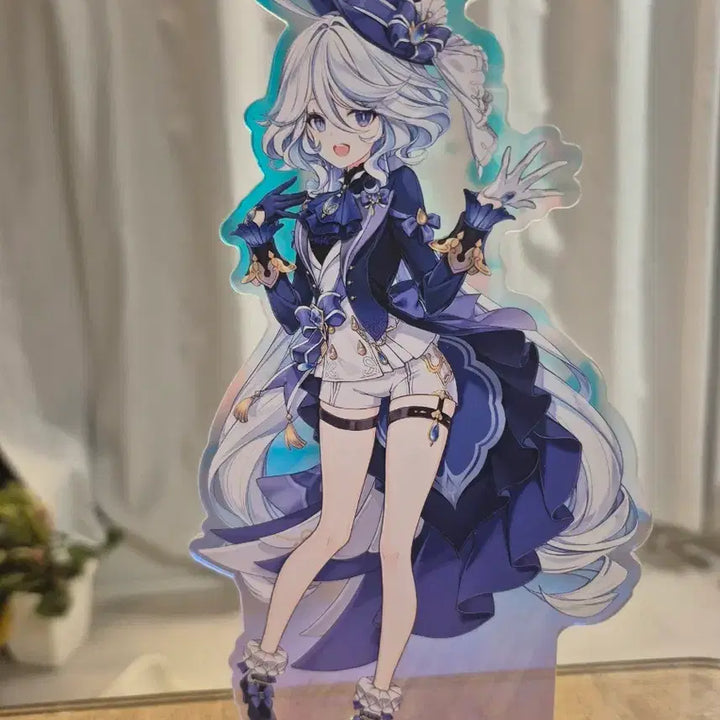 [BUNJANG] Juna Furina Pneuma Large Hologram Acrylic Stand / juna님 푸리나 프뉴마 대형 홀로그램 오로라 아크릴스탠드 판매