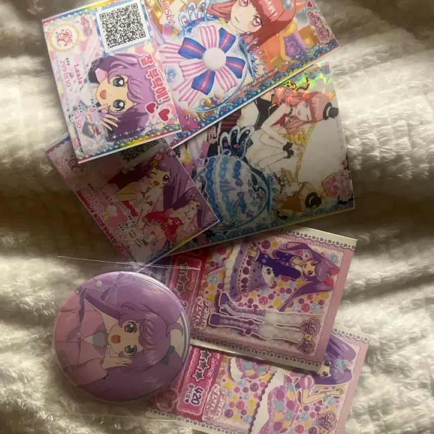 [BUNJANG] PriPara Laala Bundle Set / 프리파라 라라 캔뱃지+티켓 일괄판매합니다!!