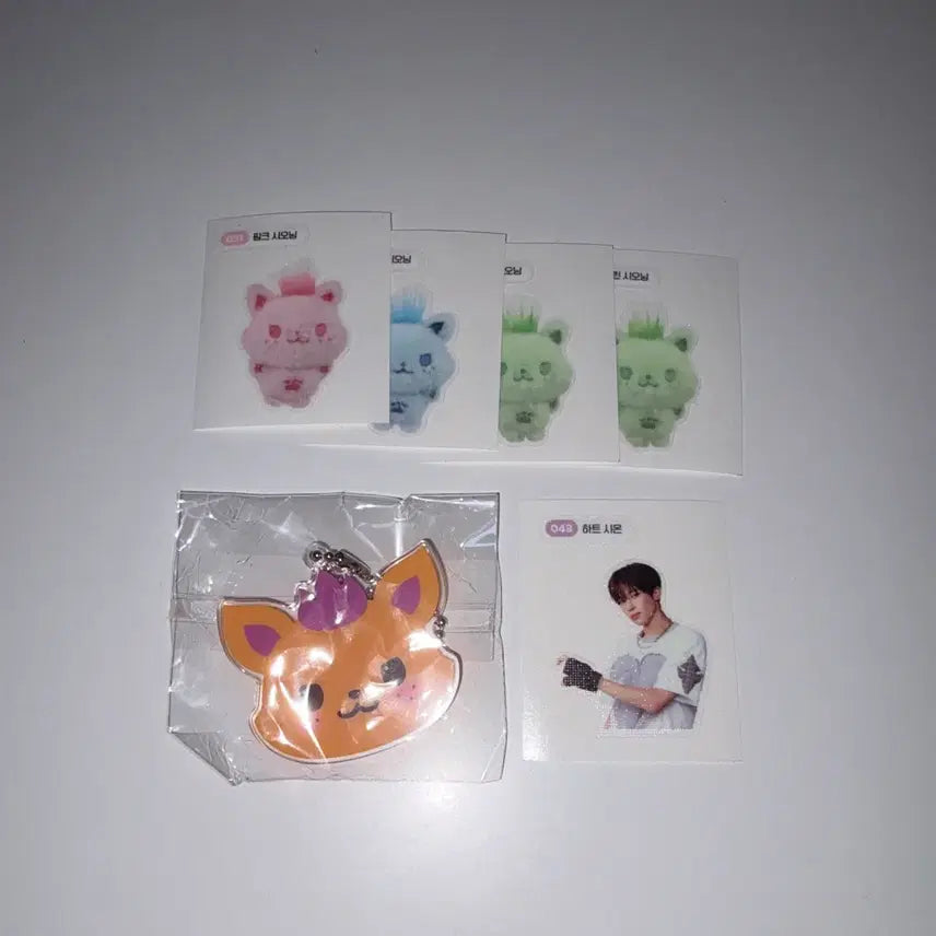 [BUNJANG] NCT WISH Color Pop-Up Sion Set / 엔시티 위시 컬러 팝업 가챠 시온 세트