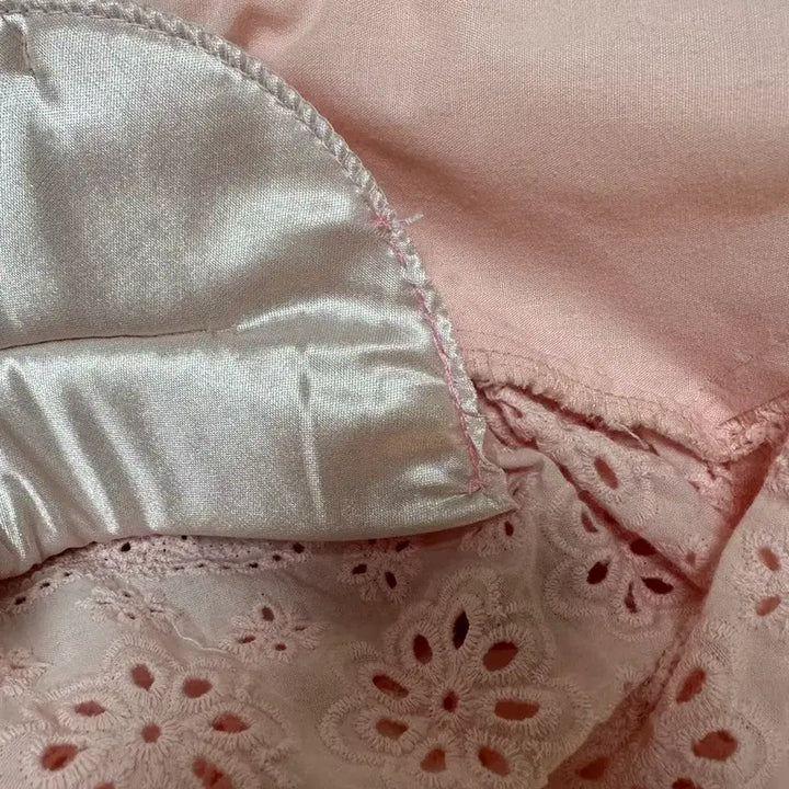[BUNJANG] ByCini Bolero Punching Dress Pink / 바이씨니 볼레로펀칭원피스 핑크 키작녀