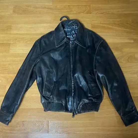 [BUNJANG] ZARA Leather Jacket (M) / 자라 소가죽 레더 자켓 m